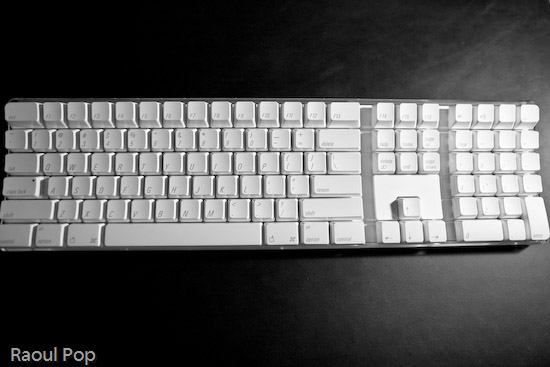 Apple keyboard after thorough cleaning