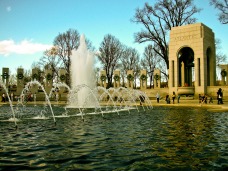World War II Memorial, Washington, DC, USA.