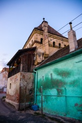 Historic district, Medias, Romania