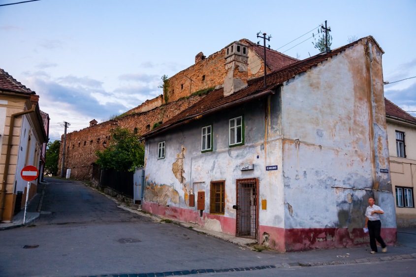 Historic district, Medias, Romania