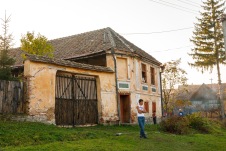 In the village of Moardas, Transilvania, Romania
